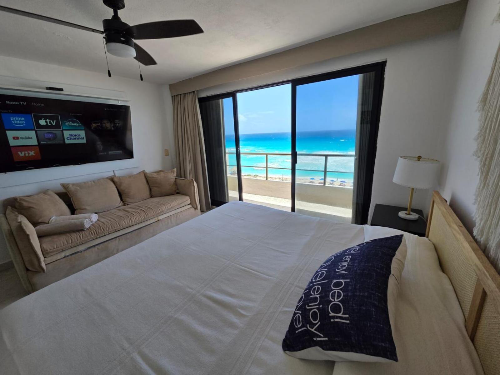 קנקון Perfect Vacation Getaway,Ocean View,Wifi, Beach מראה חיצוני תמונה